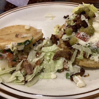 Luna’s Mexican Kitchen - Gordita on the left, and a scope. Both very good. - Mexican Near Me - Westfield, North Carolina