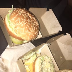McDonald's - No meat patty.
