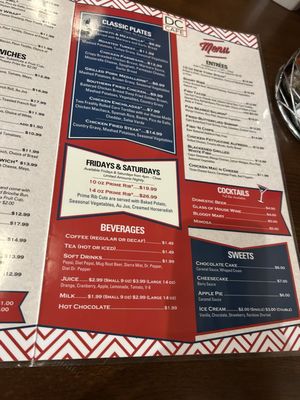 Menu photo 4 DC Cafe Reno, NV