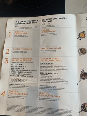 Menu photo 1 The Melting Pot - Cincinnati Cincinnati, OH Menu photo 1 The Melting Pot - Cincinnati Cincinnati, OH