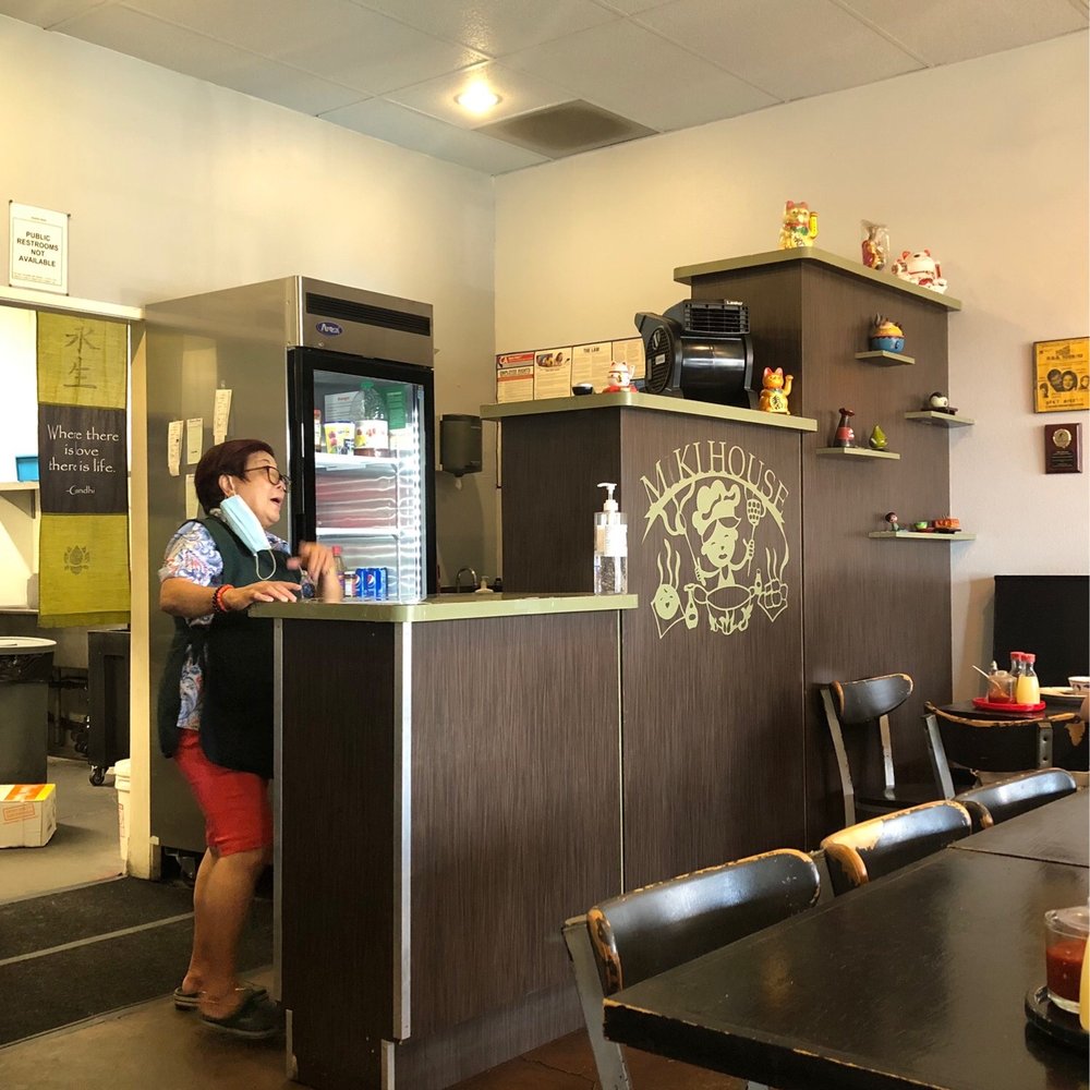 Miki House - Cozy family oriented interior of the restaurant with friendly staff named Sally - Filipino Near Me - West Covina, California Miki House - Cozy family oriented interior of the restaurant with friendly staff named Sally - Filipino Near Me - West Covina, California