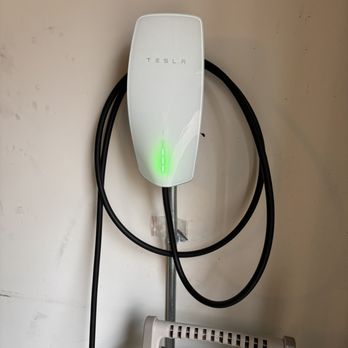 ARSEN Electric - Tesla Universal Wall Connector in my garage - Electricians Near Me - San Jose, California