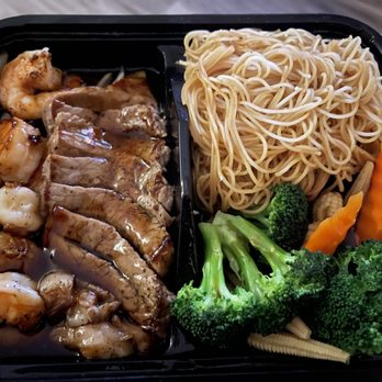 SUMO Steak & Sushi - Steak & Shrimp Teriyaki with noodles - Japanese Near Me - Macon, Georgia SUMO Steak & Sushi - Steak & Shrimp Teriyaki with noodles - Japanese Near Me - Macon, Georgia