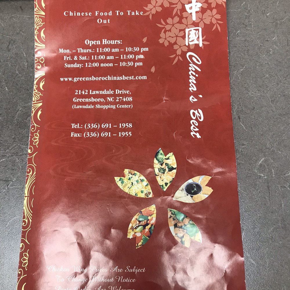 China's Best - Hair was in my food. - Chinese Near Me - Greensboro, North Carolina China's Best - Hair was in my food. - Chinese Near Me - Greensboro, North Carolina