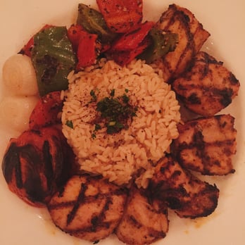 Cafe Santorini - Chicken kebab - Italian Near Me - Pasadena, California Cafe Santorini - Chicken kebab - Italian Near Me - Pasadena, California