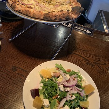 Towne Parlor Pizza & Pints - Restaurant week special - starter salad and The G.O.A.T - Pizza Near Me - Stamford, Connecticut