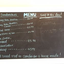 Cafe Minee - Menu