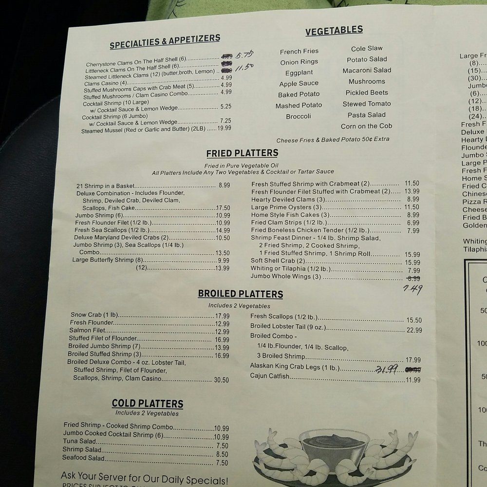 Seafood Bay - the menu for the restaurant - Seafood Near Me - Philadelphia, Pennsylvania Seafood Bay - the menu for the restaurant - Seafood Near Me - Philadelphia, Pennsylvania