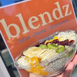Blendz Cafe - Chia Pudding made from organic coconut milk with all the fixin's!!!