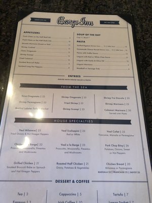 Menu photo 3 Barge Inn Jersey City, NJ Menu photo 3 Barge Inn Jersey City, NJ