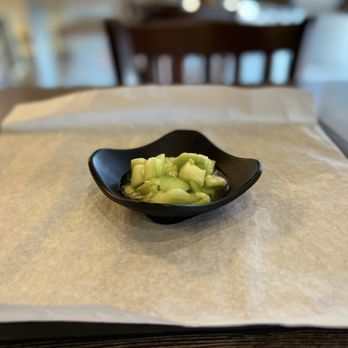 Chinese BBQ - Salted and cut cucumbers - Chinese Near Me - Plano, Texas