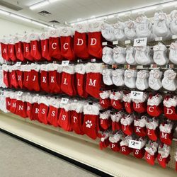 Big Lots - Christmas stockings