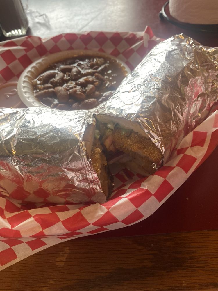 Food from Sam's Southern Eatery