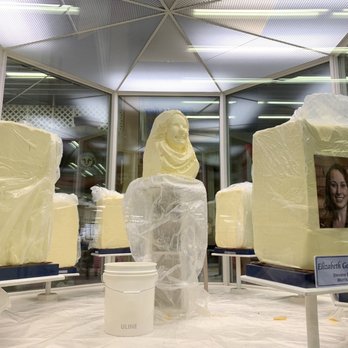 Minnesota State Fair - Princess Kay of the Milky Way Butter Head Sculptures in the Dairy Building - Festivals Near Me - Saint Paul, Minnesota Minnesota State Fair - Princess Kay of the Milky Way Butter Head Sculptures in the Dairy Building - Festivals Near Me - Saint Paul, Minnesota