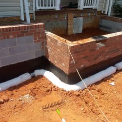 Laird Holdings - Foundation work for a porch addition we out in Thomasville.
