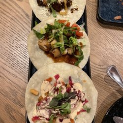 Lockheart - Rib eye steak, pblt, and baja fish tacos
