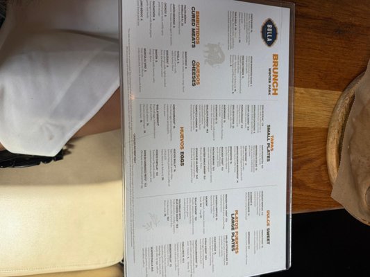 Menu photo 3 Bulla Gastrobar Tampa, FL