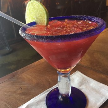 Azul Tequila - Strawberry on the rocks - Mexican Near Me - Bentonville, Arkansas