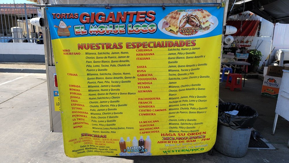 TORTAS GIGANTES EL MONJE LOCO Updated August 2024 33 Photos & 25