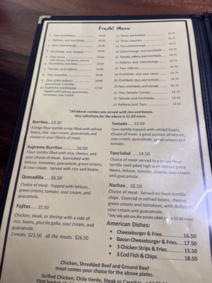 Menu photo 3 Fresh Mexican Food Waldport, OR Menu photo 3 Fresh Mexican Food Waldport, OR