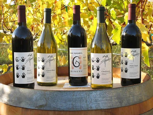 Six Hands Winery Logo