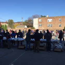 Our Lady of the Angels Food Pantry - Volunteers and Community Members