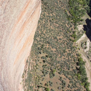 Angel's Landing - Looking down from Scout's Lookout. Eeks! - Hiking Near Me - Springdale, Utah Angel's Landing - Looking down from Scout's Lookout. Eeks! - Hiking Near Me - Springdale, Utah