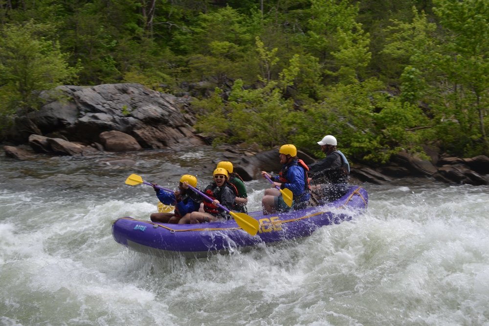 Social spots from Ace Ocoee Adventures