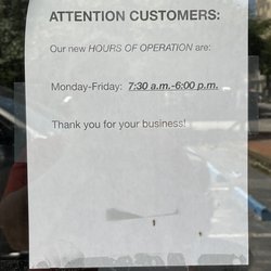 White Way Laundry and Dry Cleaners - New store hours