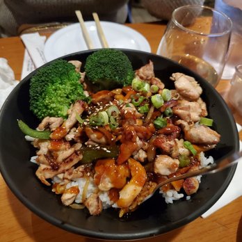 Sushi Jin - Chicken teriyaki bowl, my daughter said it was really tasty.. it must be since she didn't want to share with me. - Japanese Near Me - Silver Spring, Maryland
