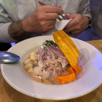 Kausa - Ceviche de Corvina - Peruvian Near Me - New York, New York Kausa - Ceviche de Corvina - Peruvian Near Me - New York, New York