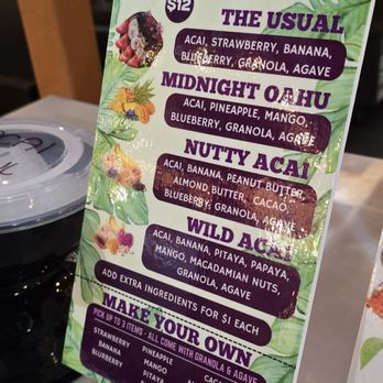 Berry Fresh - Acai Bowl Menu - Acai Bowls Near Me - Honolulu, Hawaii Berry Fresh - Acai Bowl Menu - Acai Bowls Near Me - Honolulu, Hawaii