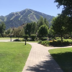 The Spa at Sun Valley Resort - Walkway to resort from pool.