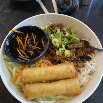 Pho Island - Grilled beef with vermicelli noodles -eggs rolls - Vietnamese Near Me - Stockton, California Pho Island - Grilled beef with vermicelli noodles -eggs rolls - Vietnamese Near Me - Stockton, California