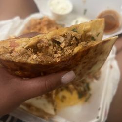 Pepper's Street Tacos - Chicken quesadillas