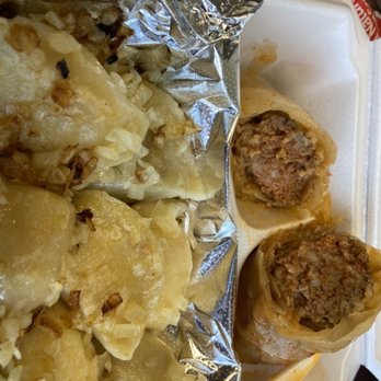 Little Polish Diner - Combo of Stuffed cabbage roll with choice of 6 Perogies  1 Stuffed Cabbage - Polish Near Me - Parma, Ohio