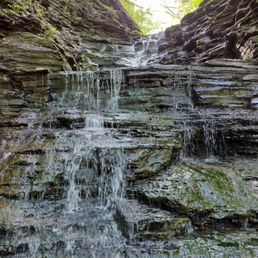 The waterfall where the flame is The waterfall where the flame is