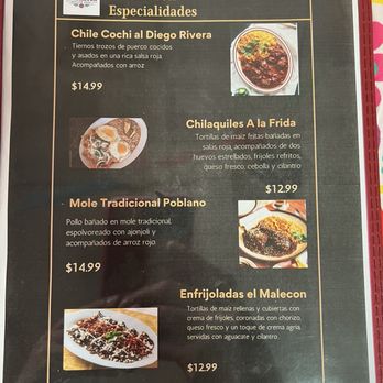 Tacos El Malecon - Menu - Mexican Near Me - Albuquerque, New Mexico