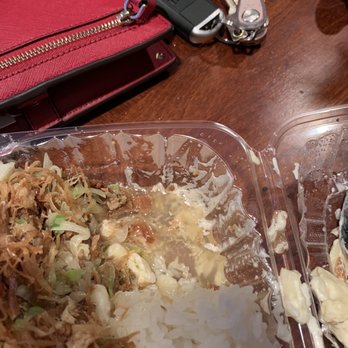 Ohana Hawaiian BBQ - A pool of oil. - Hawaiian Near Me - Hayward, California