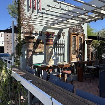 Urban Fraiche Restaurant - Patio area - Mediterranean Near Me - Phoenix, Arizona Urban Fraiche Restaurant - Patio area - Mediterranean Near Me - Phoenix, Arizona
