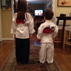 World Champion Jeff Smith's Mile High Karate - Kids with their new uniforms!