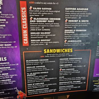 Bayou Bar & Grill - Menu 7.26 - Cajun/Creole Near Me - Memphis, Tennessee Bayou Bar & Grill - Menu 7.26 - Cajun/Creole Near Me - Memphis, Tennessee