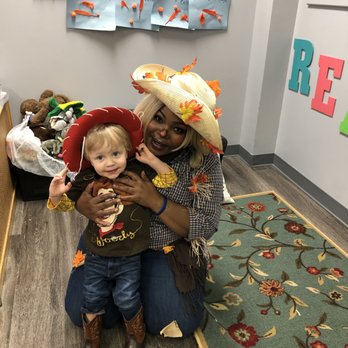 Cadence Academy Preschool - My son and Ms. RJ in costume at their class Halloween party - Preschools Near Me - Cordova, Tennessee