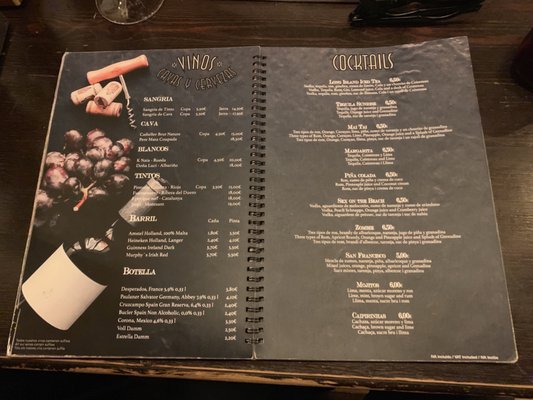 Menu photo 1 The Pharaoh Barcelona, B