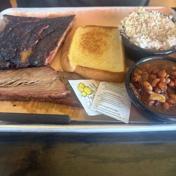 Bub-Ba-Q - Ribs and Rib & Brisket Combo Plate Coleslaw and baked beans (so good) - Barbeque Near Me - Jasper, Georgia Bub-Ba-Q - Ribs and Rib & Brisket Combo Plate Coleslaw and baked beans (so good) - Barbeque Near Me - Jasper, Georgia