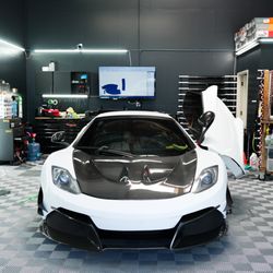 Superior Tint - Mclaren stopped by Superior Tint for a full tint job 1 day after purchase