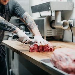 Branch + Daughter, Quality Meats and Market - 100% Black Angus Beef Steaks cut fresh daily