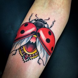 Webb’s Tattoo - Ladybug by Danny piedra