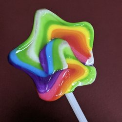 Make-A-Wish star lollipop