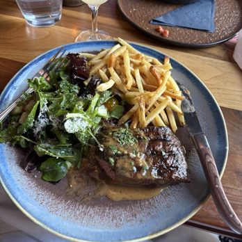 Saint & Second - Prime Flat Iron Steak & Frites - New American Near Me - Long Beach, California
